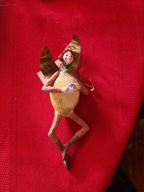 Dept 56 Tutti Frutti Lemon Fairy Ornament NWT Department 56